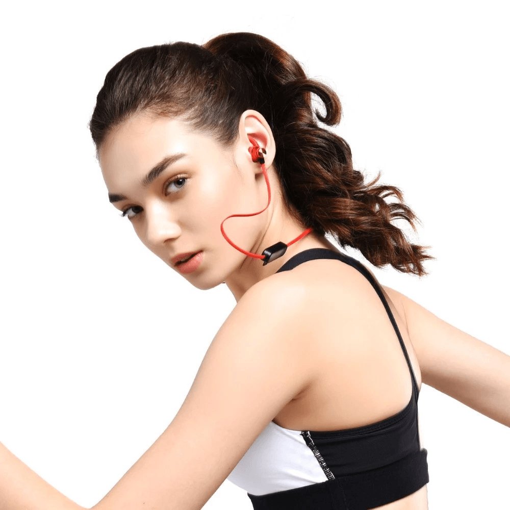 Sports Bluetooth Earphone Magnetic Wireless Headset Support TF - ItemBear.com