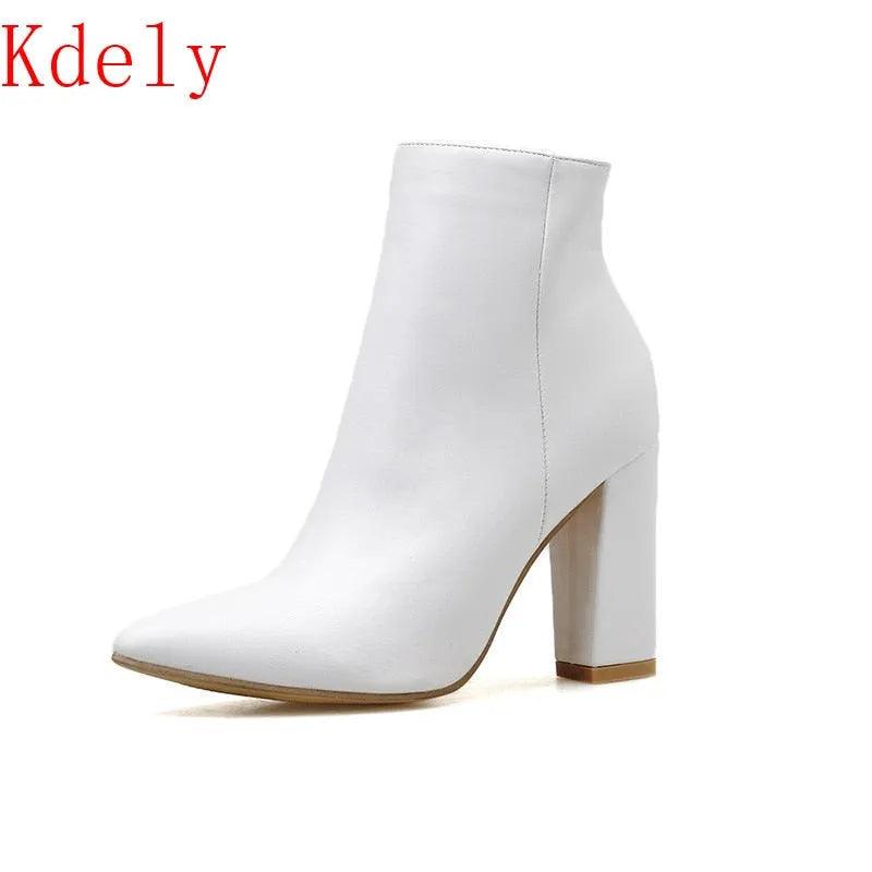 Spring and autumn single boots children 2020 autumn women's shoes high heels women's boots women's autumn and winter shoes - ItemBear.com