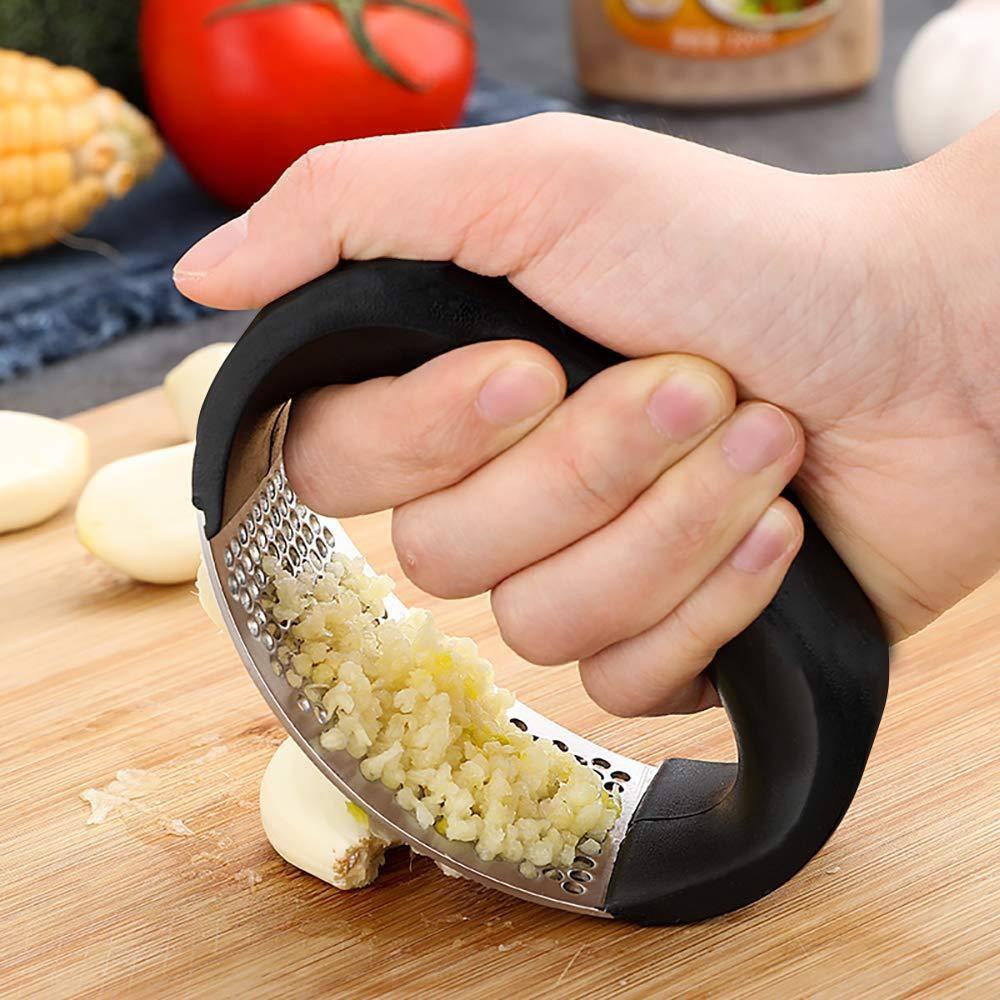 Stainless Steel Garlic Presser - ItemBear.com