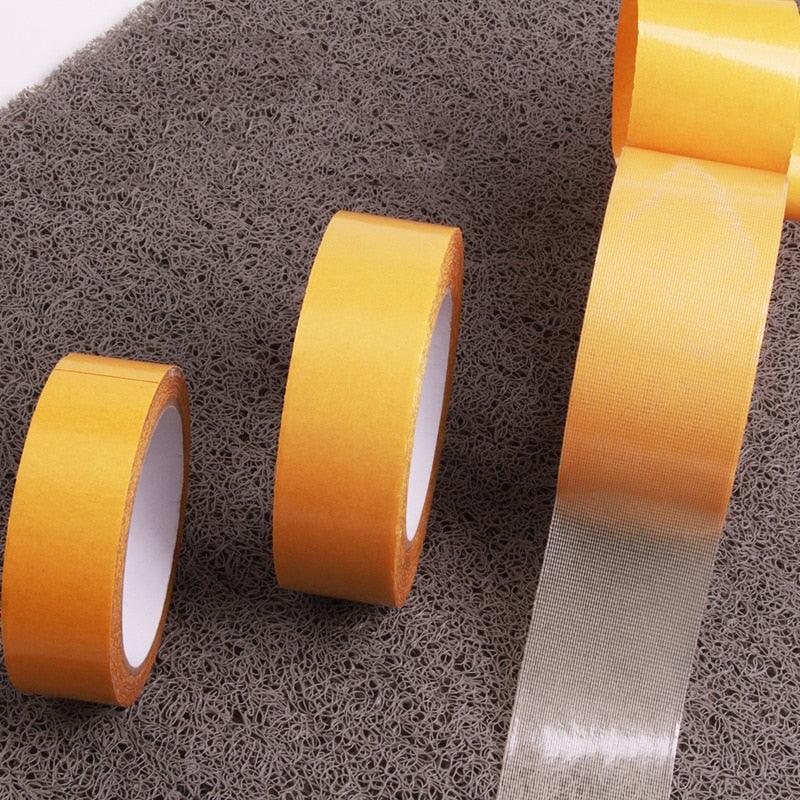 Strong Fixation Of Double Sided Cloth Base Tape Translucent Mesh Waterproof Super Traceless High Viscosity Carpet Adhesive - ItemBear.com