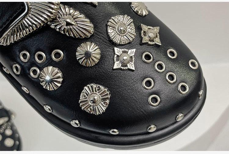 Studded Mule Clogs - ItemBear.com