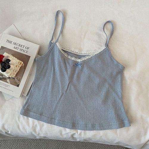 Summer Short Lace Slim Tops - ItemBear.com