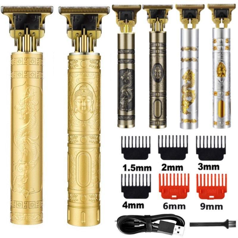 T9 Hair Trimmer Barber Hair Clipper Cordless Hair Cutting Machine Beard Trimmer Shaving Machine Electric Razor Men Shaver - ItemBear.com