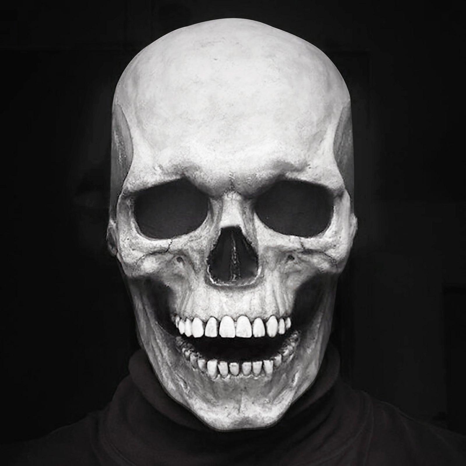 Talking Skull Mask - Moveable Jaw - ItemBear.com