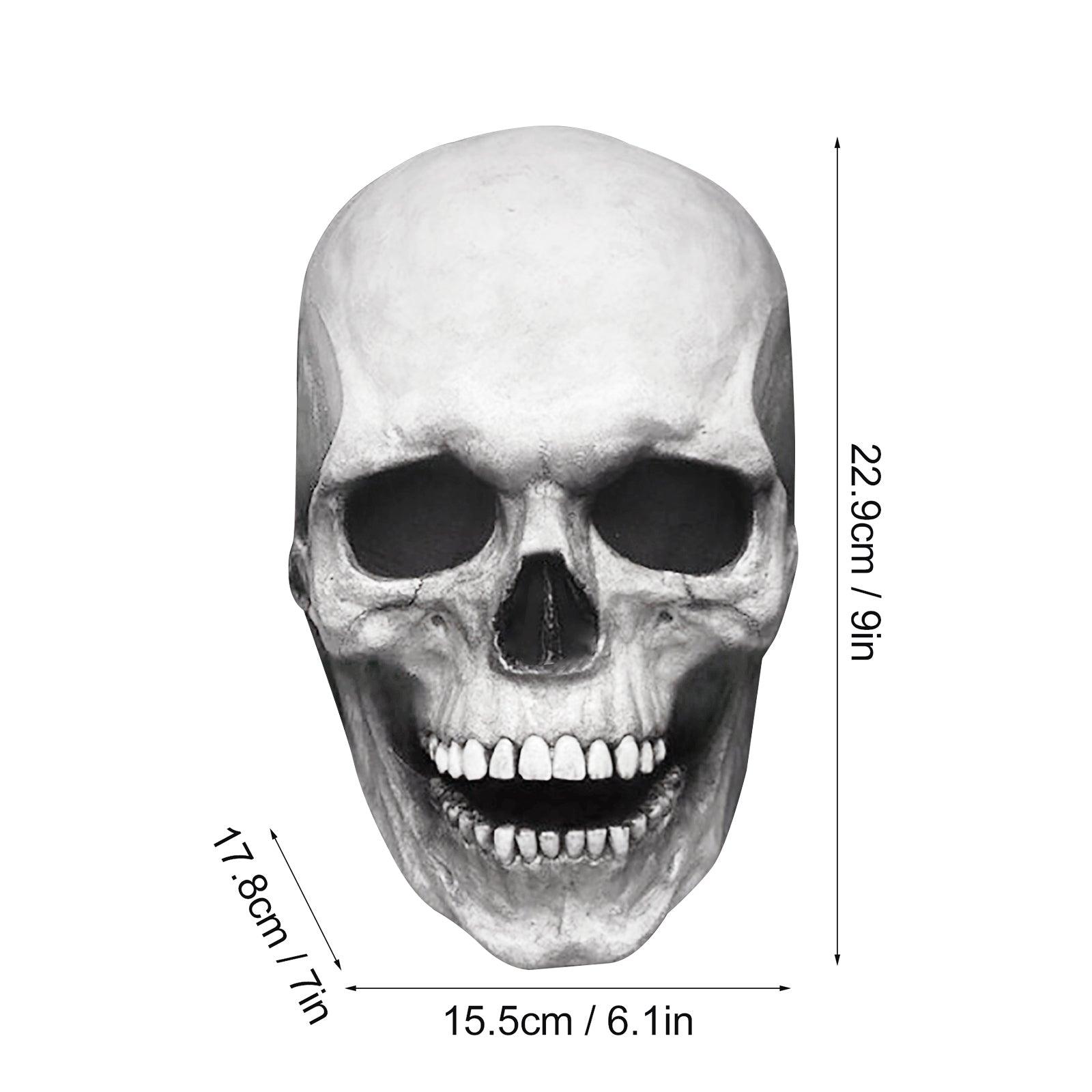 Talking Skull Mask - Moveable Jaw - ItemBear.com