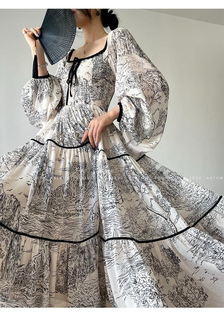 Tasha's Garden French Long Dress - ItemBear.com