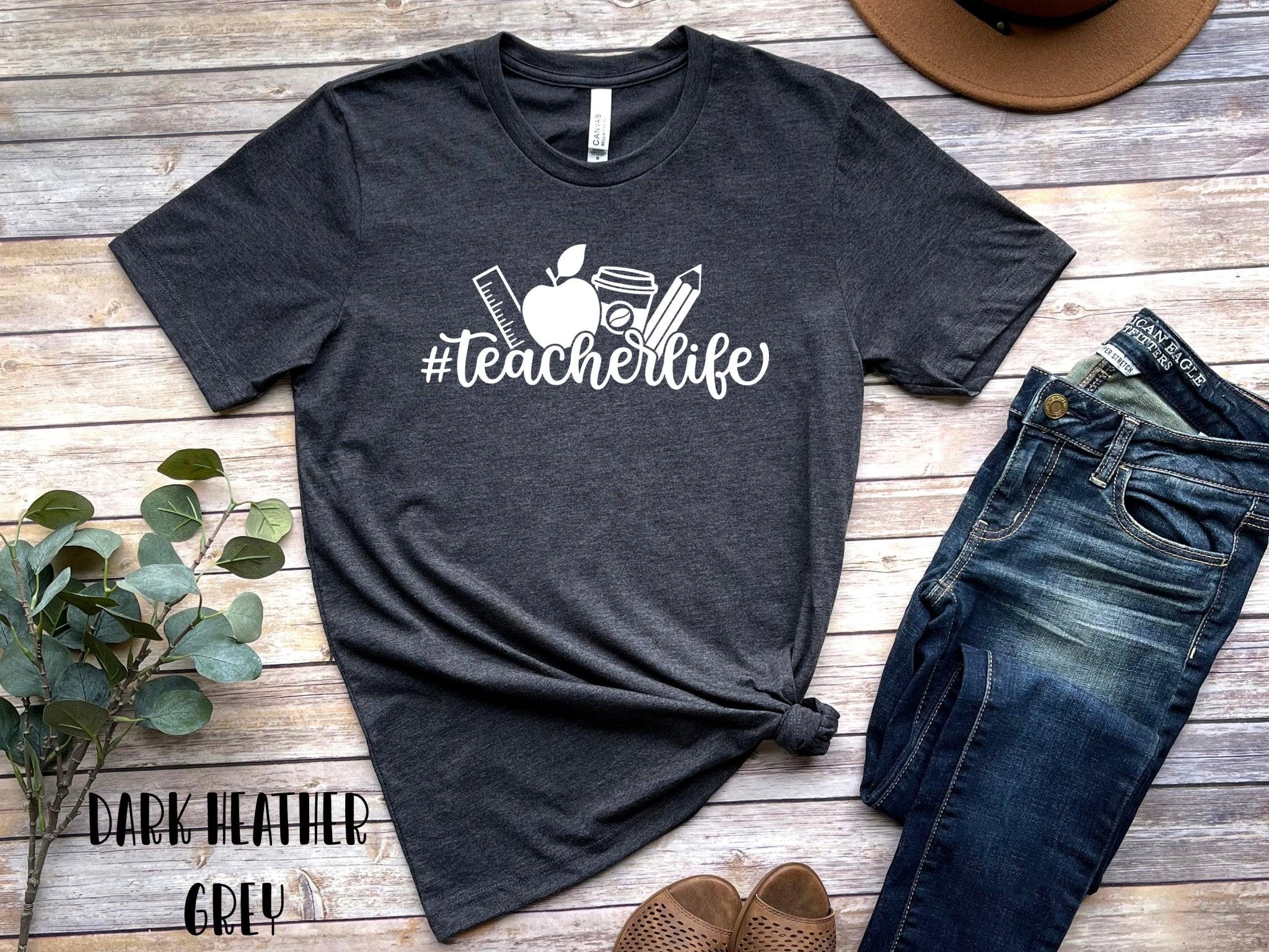 Teacher Life Shirt, Back To School Shirt,Teacher Shirts - ItemBear.com