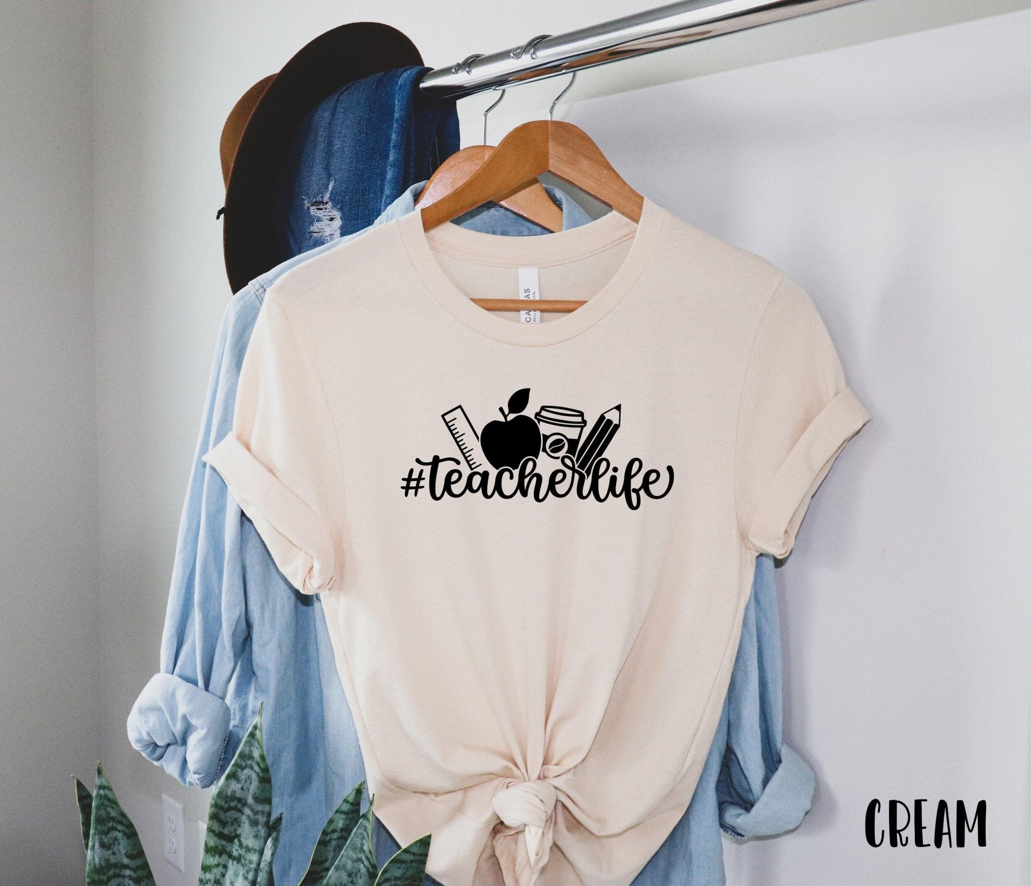 Teacher Life Shirt, Back To School Shirt,Teacher Shirts - ItemBear.com