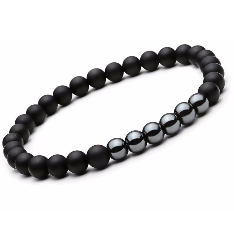 The Protector Hematite Agate Balancing Bracelet Set - ItemBear.com