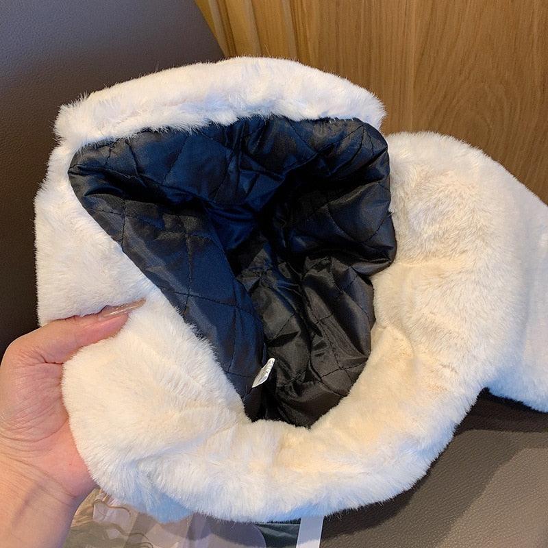Thickened Warm Earflap Pilot Hat - ItemBear.com