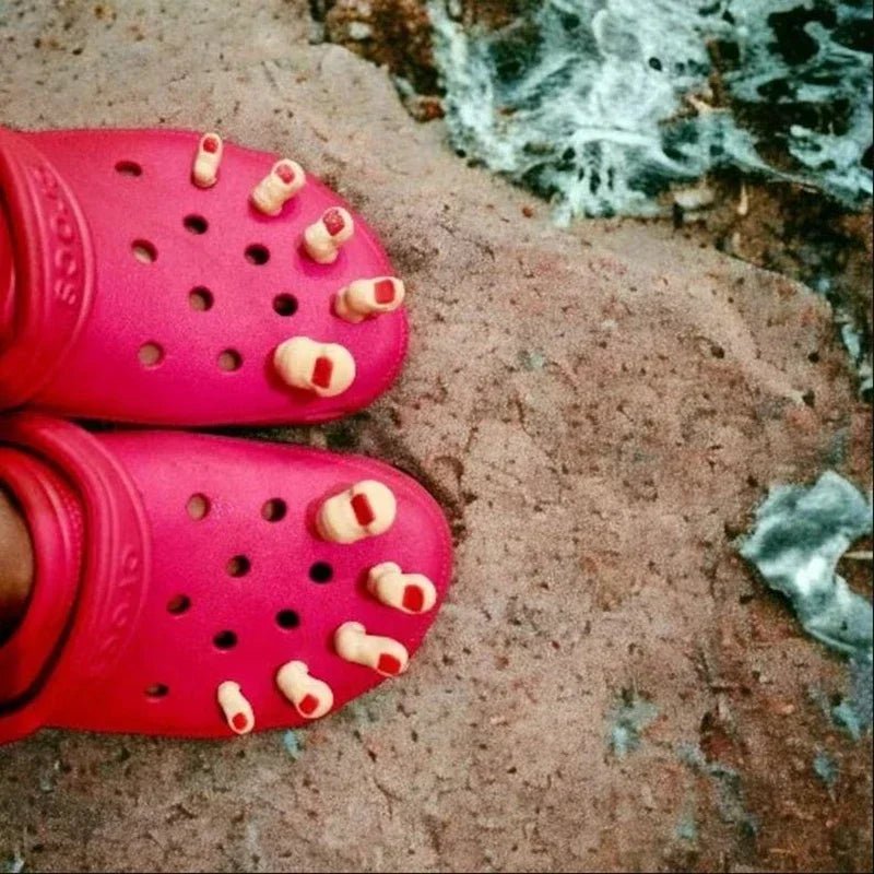 Toes Croc Charm Set - ItemBear.com