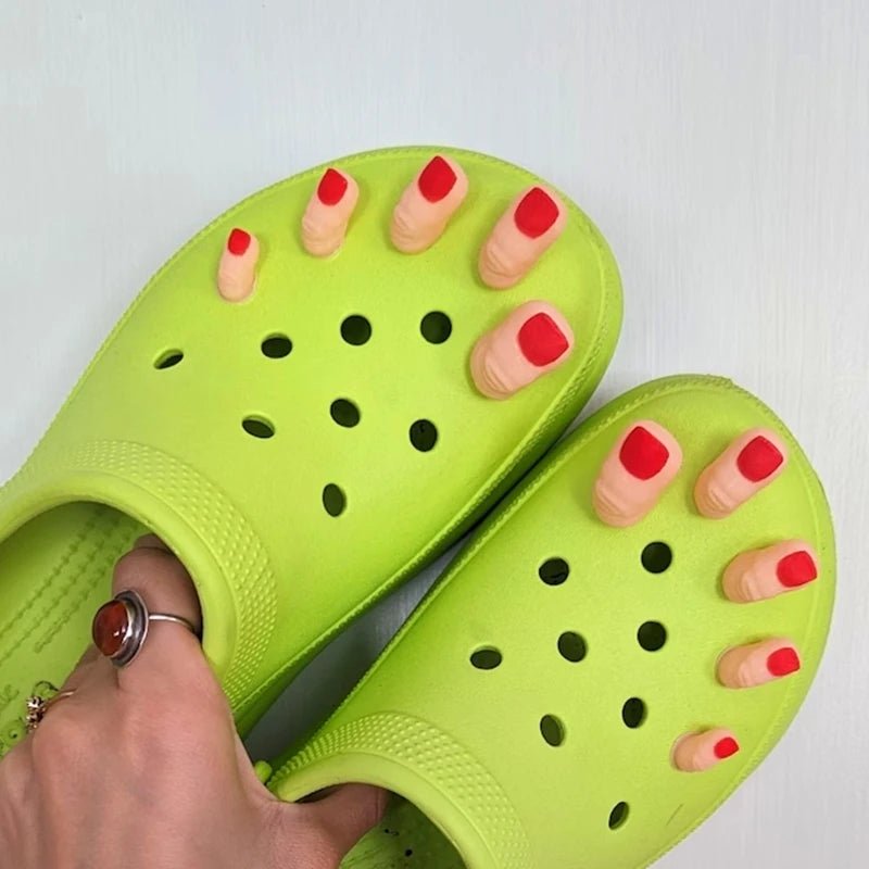 Toes Croc Charm Set - ItemBear.com