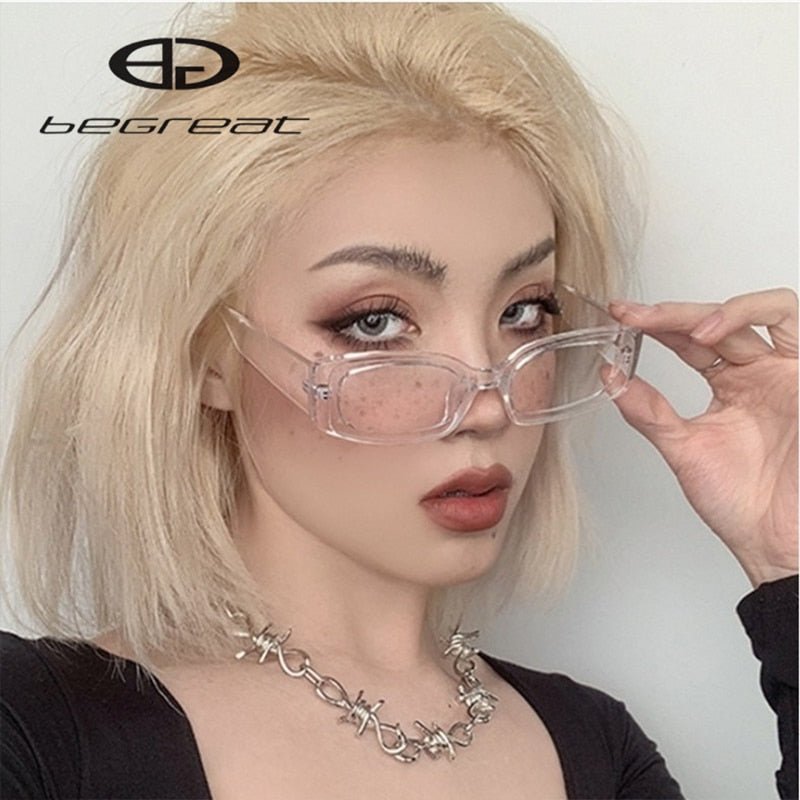 Travel Small Rectangle Sun Glasses - ItemBear.com