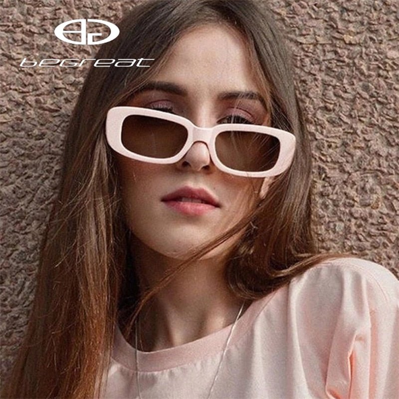 Travel Small Rectangle Sun Glasses - ItemBear.com