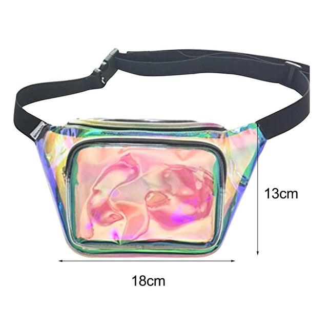 Unisex Fashion Transparent PVC Chest Bags Portable Outdoor Sport Travel Waterproof Multi-layer Zipper Shoulder Crossbody Bag - ItemBear.com