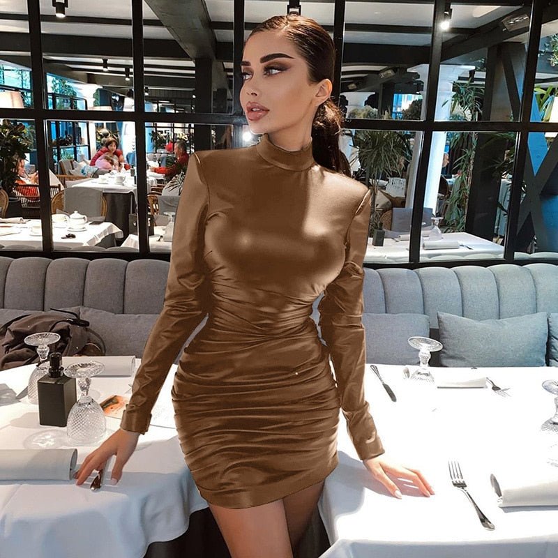 Vintage Leather Dress - ItemBear.com
