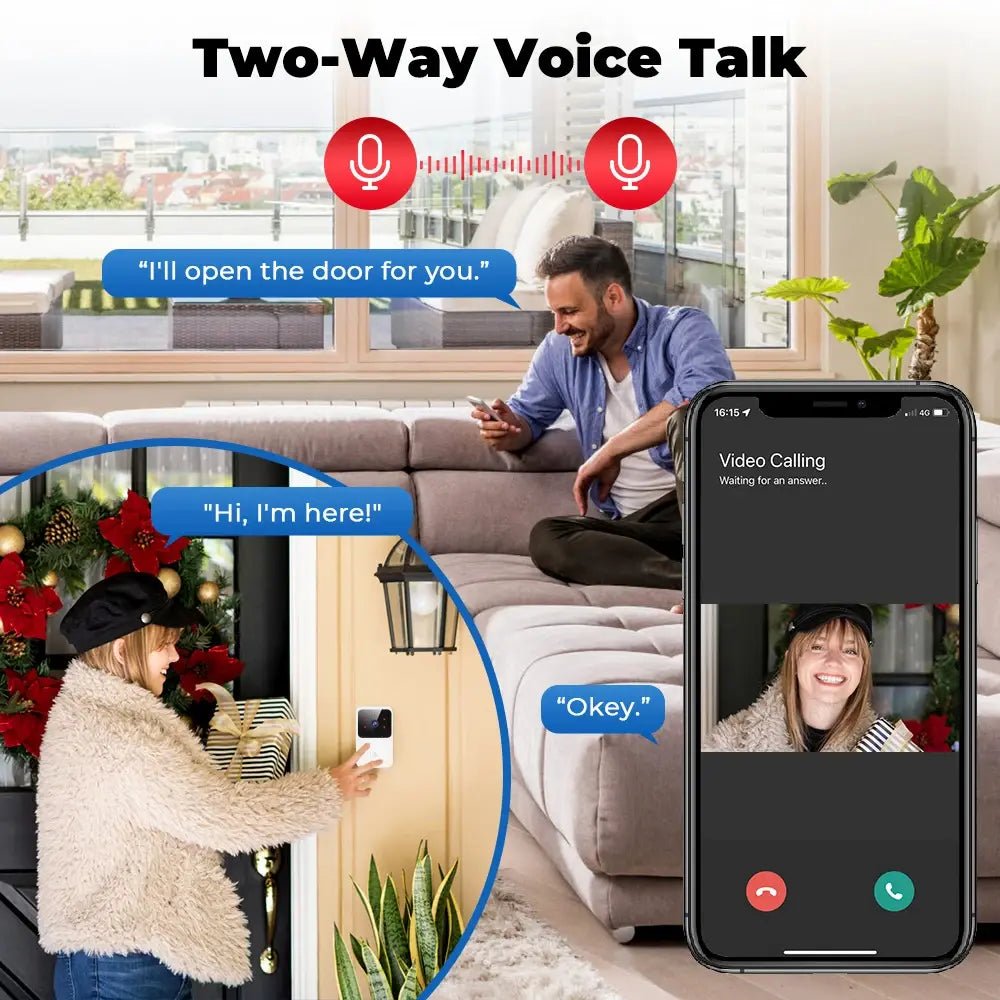 Wi-Fi Video Doorbell - ItemBear.com