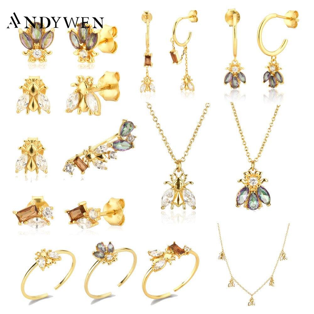 Winter Bee Earrings and Ring Collection - ItemBear.com