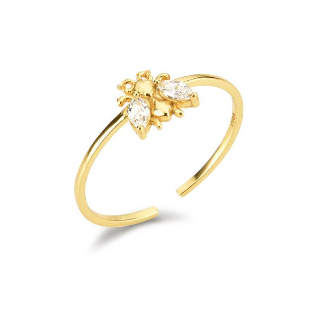Winter Bee Earrings and Ring Collection - ItemBear.com