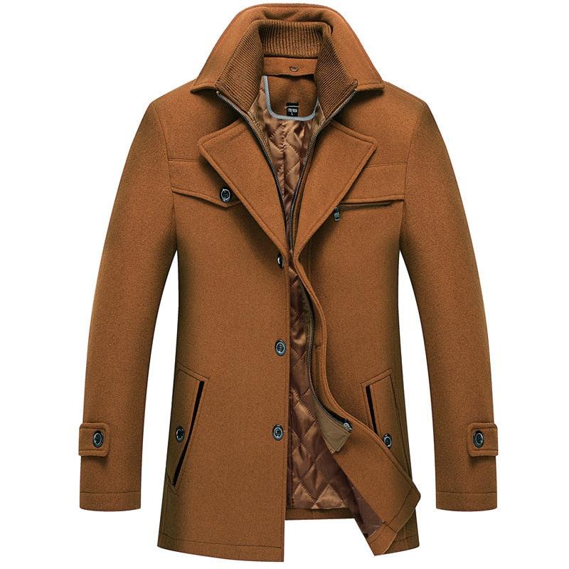 Wolle Mantel Männer, Winter kaschmir Mantel - ItemBear.com