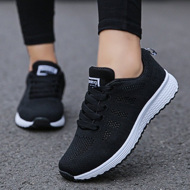 Womens Flats Sneakers Mesh Breathable - ItemBear.com
