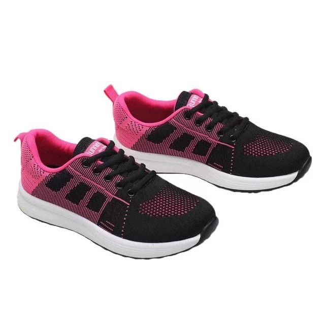 Womens Flats Sneakers Mesh Breathable - ItemBear.com