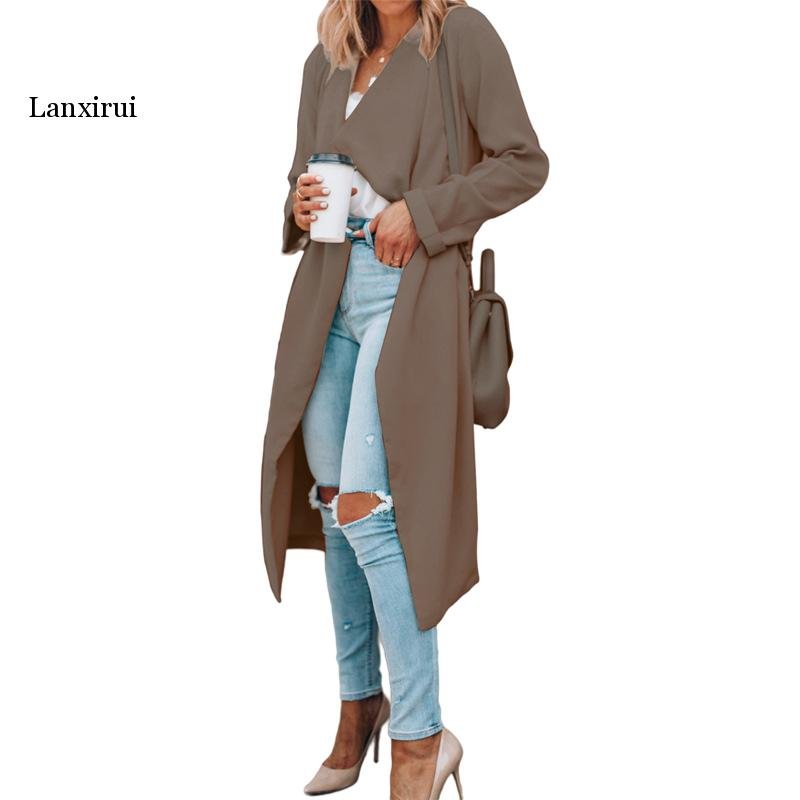 Women's Windbreaker Trench Coat - ItemBear.com