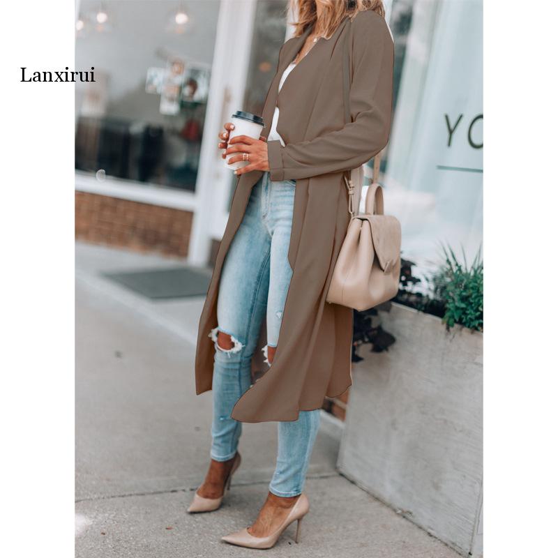 Women's Windbreaker Trench Coat - ItemBear.com