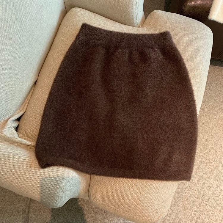 Y2K Furry Mini Skirt - ItemBear.com