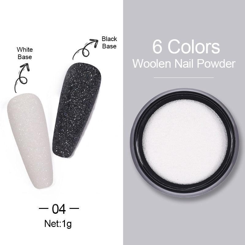 1 Box Hot Sale Holographics Nail Powders Laser Shiny Nail Glitters Dust Decorations For Nail Art Chrome Pigment DIY Accessories - ItemBear.com