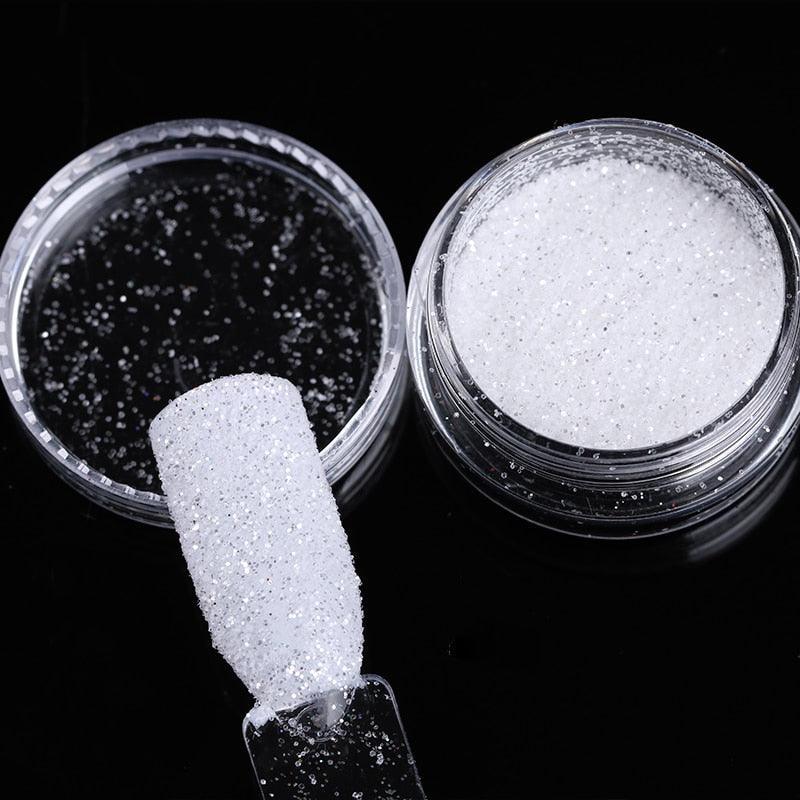 1 Box Hot Sale Holographics Nail Powders Laser Shiny Nail Glitters Dust Decorations For Nail Art Chrome Pigment DIY Accessories - ItemBear.com