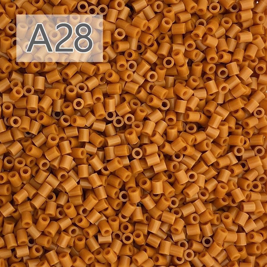 1000pcs/bag 2.6mm mini hama beads kids Perler Fuse Beads toys available 100%quality guarantee diy toy for children activity Iron - ItemBear.com