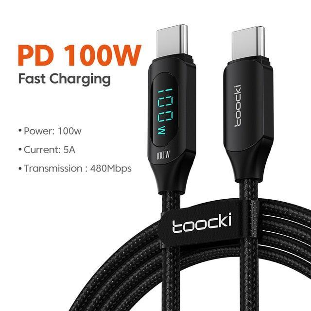 100W PD Fast Charging Cable - ItemBear.com