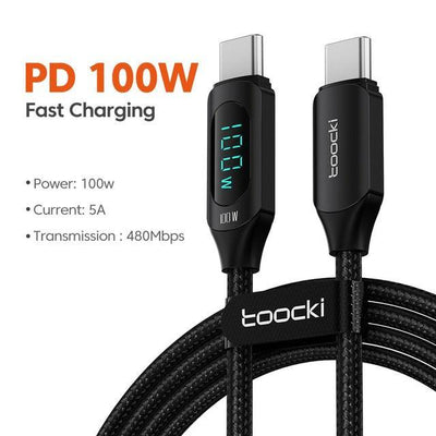 100W PD Fast Charging Cable - ItemBear.com