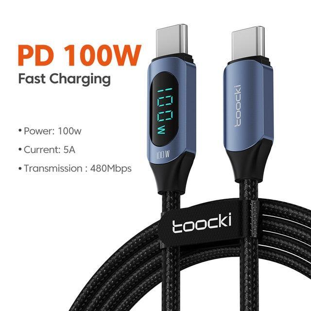 100W PD Fast Charging Cable - ItemBear.com