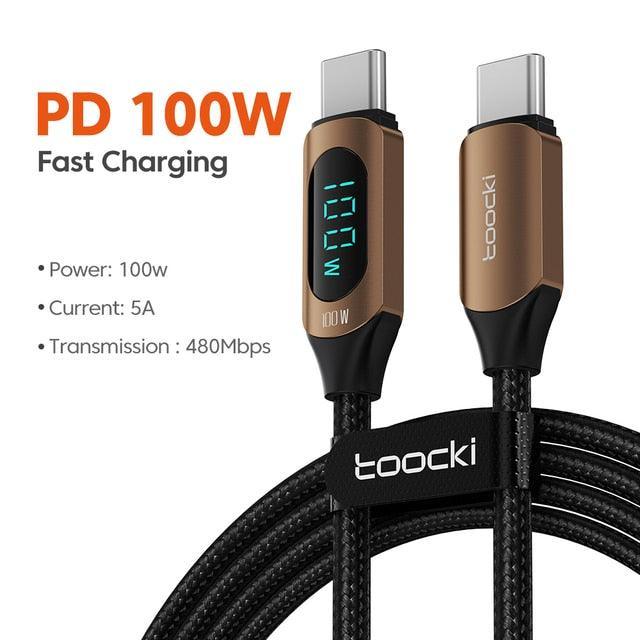100W PD Fast Charging Cable - ItemBear.com