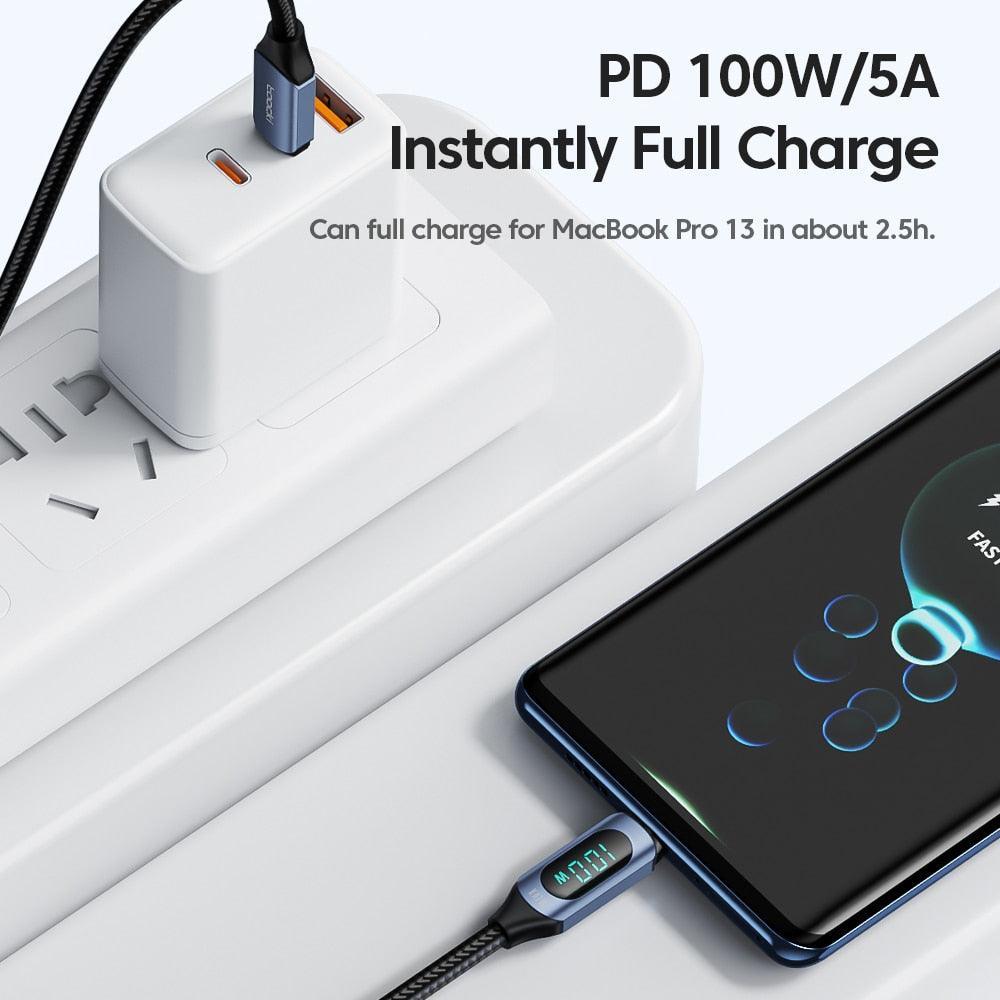 100W PD Fast Charging Cable - ItemBear.com