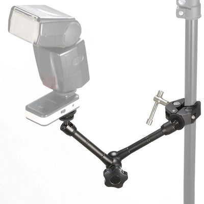 11 Inch Adjustable Friction Articulating Magic Arm + Super Clamp for SLR LCD Monitor LED Flash Light Camera Accessories - ItemBear.com