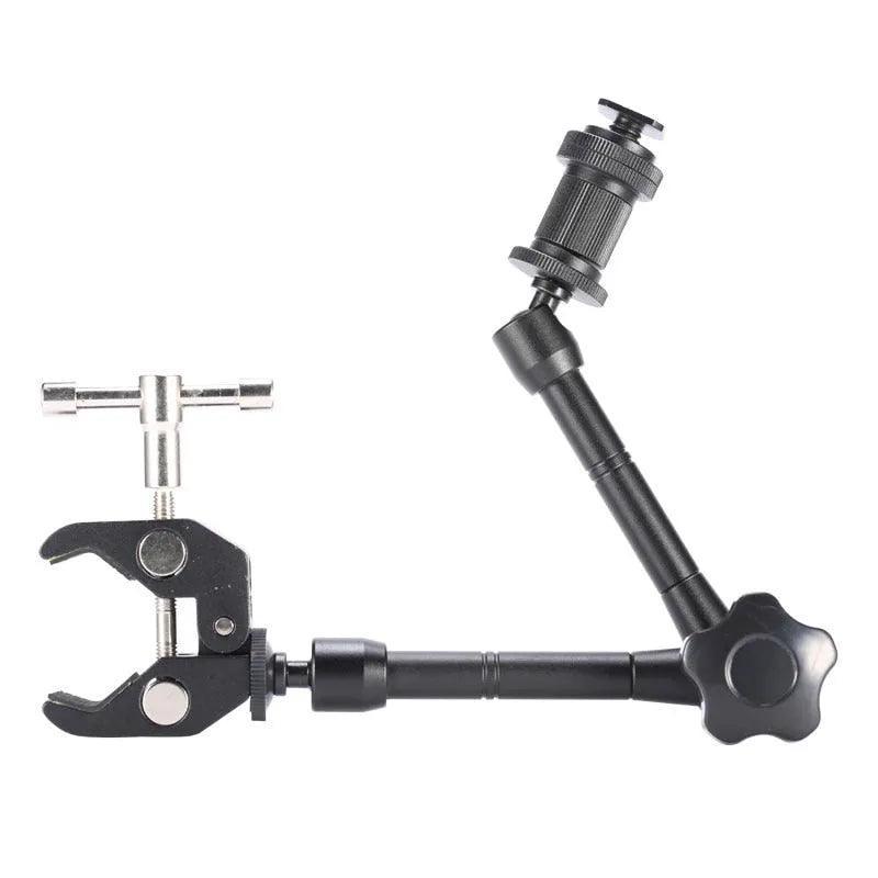 11 Inch Adjustable Friction Articulating Magic Arm + Super Clamp for SLR LCD Monitor LED Flash Light Camera Accessories - ItemBear.com
