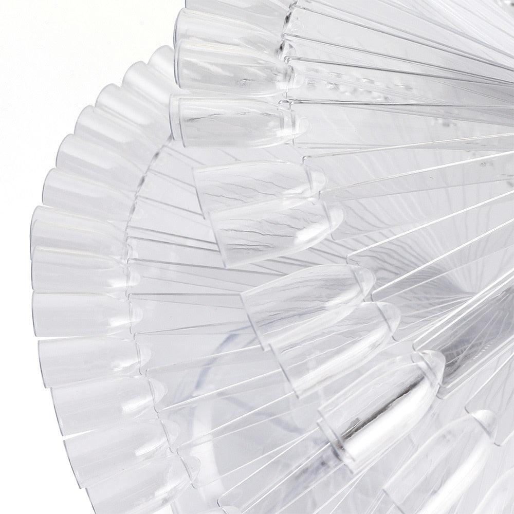 120 Colors Nail Tips Display Stand DIY Nail Art Showing Shelf Gel Nail - ItemBear.com