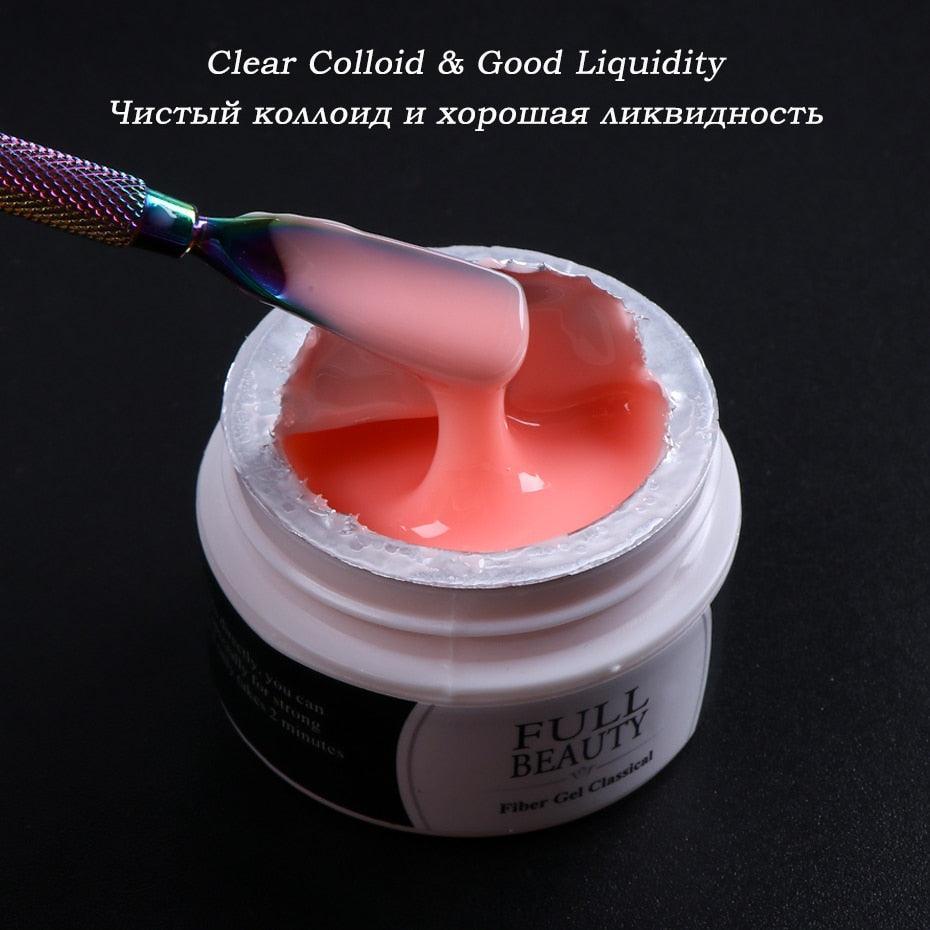 15ml Nail Extension Gel Acrylic White Clear Quick Building Gel For Nails Finger Prolong Form Tips Manicure Nail Tools JI1623-1 - ItemBear.com