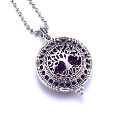 1pcs Aroma Diffuser Necklace Open Antique Vintage Lockets Pendant Perfume Essential Oil Aromatherapy Locket Necklace With Pads - ItemBear.com