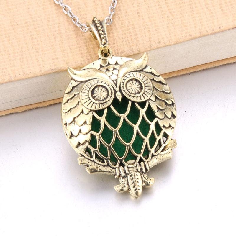 1pcs Aroma Diffuser Necklace Open Antique Vintage Lockets Pendant Perfume Essential Oil Aromatherapy Locket Necklace With Pads - ItemBear.com