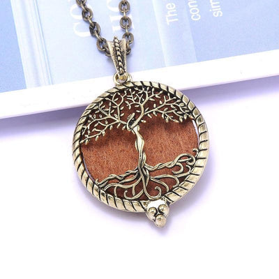 1pcs Aroma Diffuser Necklace Open Antique Vintage Lockets Pendant Perfume Essential Oil Aromatherapy Locket Necklace With Pads - ItemBear.com