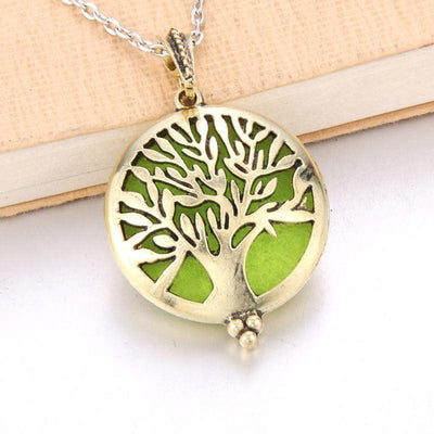 1pcs Aroma Diffuser Necklace Open Antique Vintage Lockets Pendant Perfume Essential Oil Aromatherapy Locket Necklace With Pads - ItemBear.com