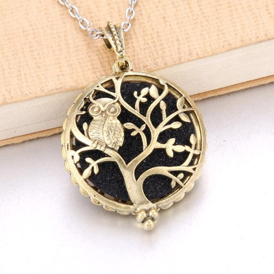 1pcs Aroma Diffuser Necklace Open Antique Vintage Lockets Pendant Perfume Essential Oil Aromatherapy Locket Necklace With Pads - ItemBear.com
