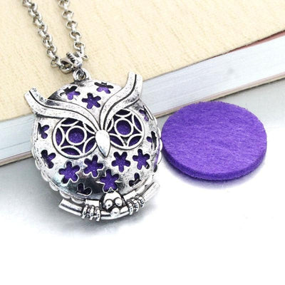 1pcs Aroma Diffuser Necklace Open Antique Vintage Lockets Pendant Perfume Essential Oil Aromatherapy Locket Necklace With Pads - ItemBear.com