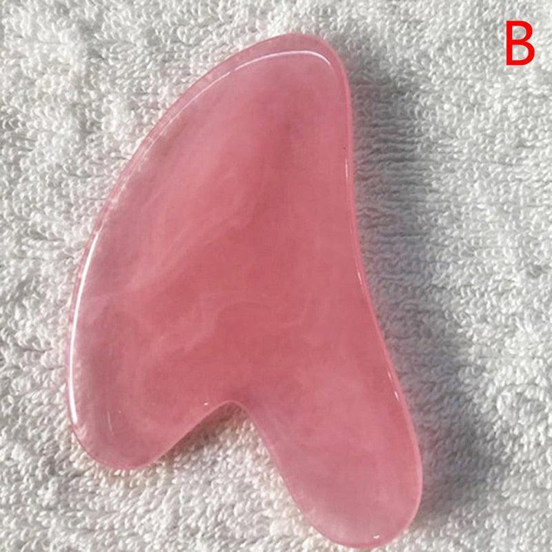 1Pcs Beeswax Guasha Scraping Massage Scraper Face Massager Acupuncture Gua Sha Board Acupoint Face Eye Care SPA Massage Tool - ItemBear.com