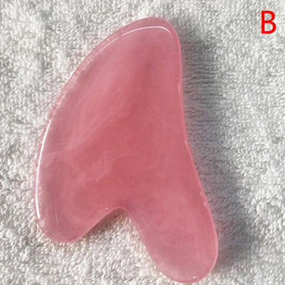 1Pcs Beeswax Guasha Scraping Massage Scraper Face Massager Acupuncture Gua Sha Board Acupoint Face Eye Care SPA Massage Tool - ItemBear.com