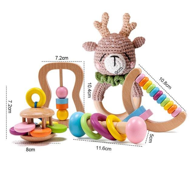 1Set Bath Toys Set Kid Swaddle Wrap - ItemBear.com